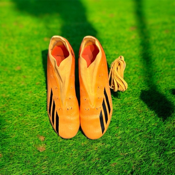 adidas Orange Athletic Shoes - Picture 1 of 2